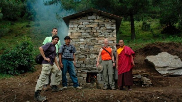 A 2008 Architects Without Frontiers project in Nepal.