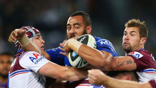 Out: Bulldogs prop Sam Kasiano.