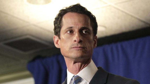 Anthony Weiner ... New York mayoral ambitions dashed.