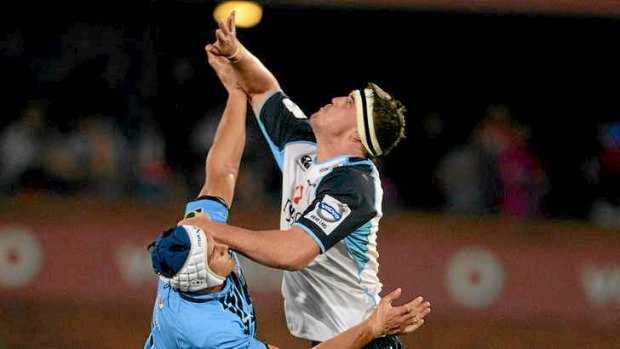 Wasteful: The Waratahs' lineout proved to be their weakness against the rampaging Bulls last weekend.