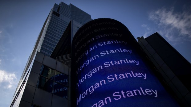 Morgan Stanley's headquarters in New York. The bank allegedly put lemons in its own employees' retirement plans. 