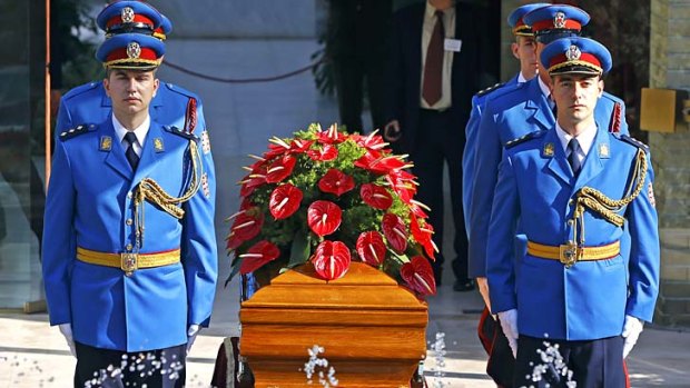 Farewell Jovanka Broz: The wife of the former Yugoslav communist dictator Josip Broz Tito will be buried next to her husband.