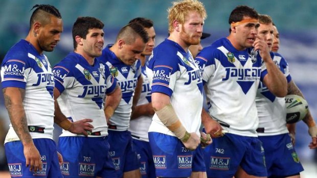 "Disappointed with our discipline": Bulldogs coach Des Hasler.