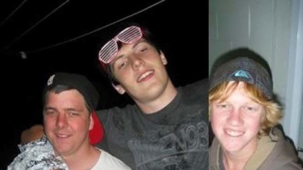 Mitchell Black, Jareth Parris and Jake Todd died together in a car crash at Woodwark as they embarked on Schoolies.