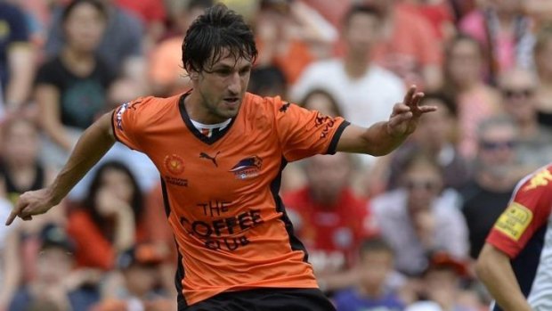 Phantom goal: A poor decision robbed Brisbane Roar star Thomas Broich of a goal he would have "framed and put on the wall".