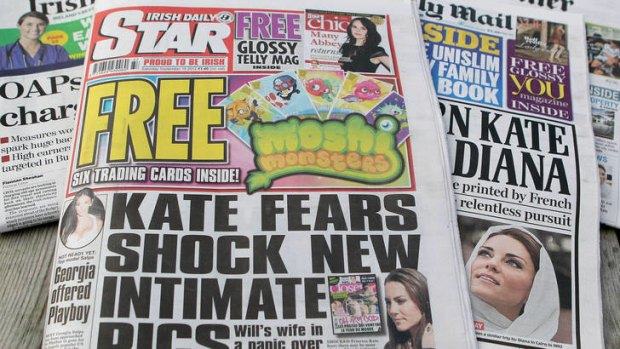 The Irish Daily Star printed the topless pictures of the Duchess of Cambridge.