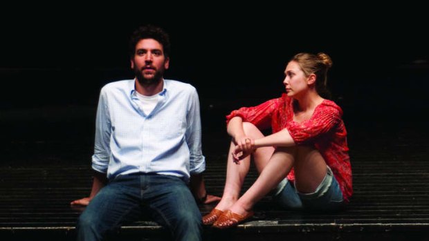 Learning curve &#8230; Josh Radnor and Elizabeth Olsen in <i>Liberal Arts</i>.