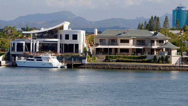 Thousands of waterfront Gold Coast homes are at risk due to climate change according to a new report.