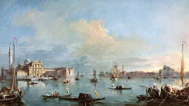Francesco Guardi's Venetian scenes show a decadent city in the throes of decline.