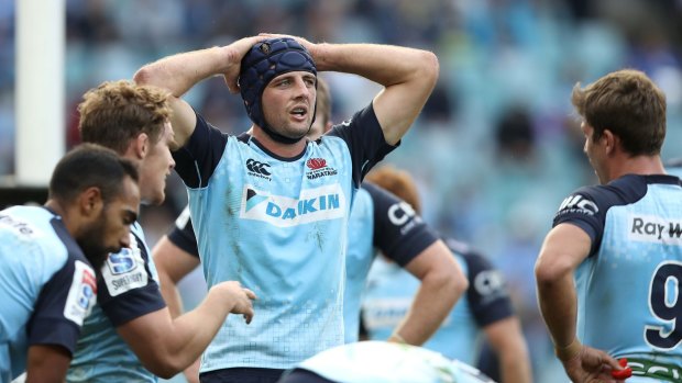 Back in: Dean Mumm returns to the Waratahs' starting XV for the derby clash with the Reds.