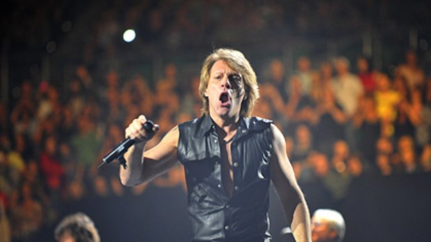 Bon Jovi at Rod Laver Arena.