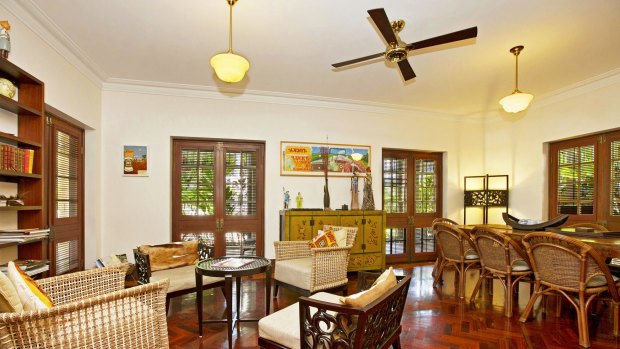 The colonial-chic feel of the luxurious Mandalay Darwin.
