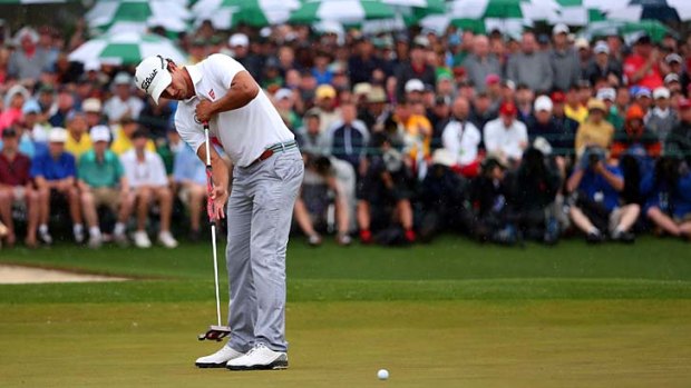 Adam Scott's birdie putt on the 18th earned him a place in the playoff. His birdie putt at the second playoff hole earned him a place in Australian sporting history.