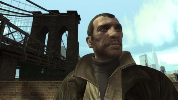 Niko Bellic, a man tortured by his conscience during cutscenes, but a homicidal maniac in the sandbox.