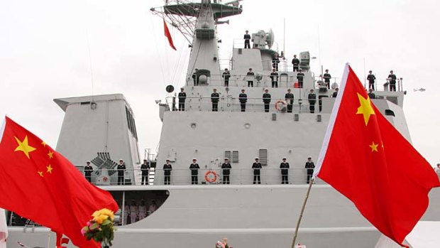 "China carried out combat simulations at the beginning of the month between Christmas Island and Indonesia in an apparent flexing of its growing naval muscle."