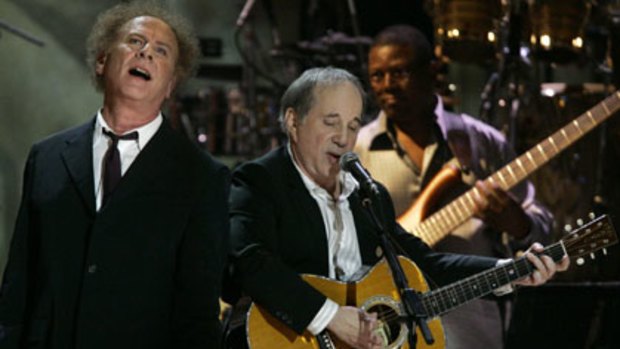 Art Garfunkel (left) and Paul Simon are set to play to sell-out audiences when they tour Australia, appearing in Brisbane on June 17.