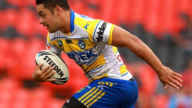 Frank appraisal ... Jarryd Hayne says the only way the Eels can drag themselves out of the mire is through hard work.