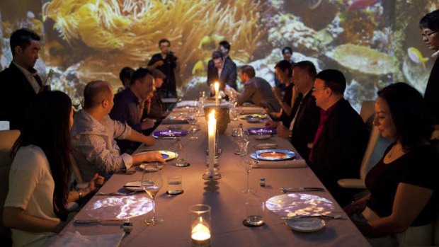 Shanghai dining in style at Ultraviolet Opening.