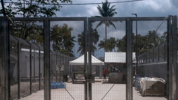 The Manus Island detention centre in Papua New Guinea.