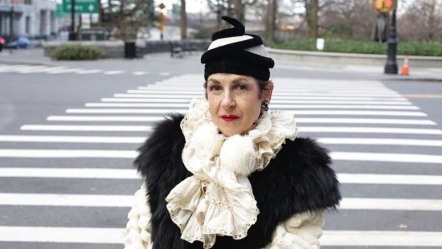 "If the outfit is not finished I don't take it out into the world": Tziporah Salamon.