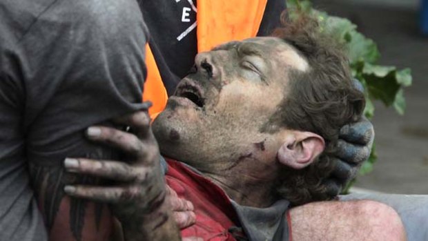 Shane Tomlin, the human face of Christchurch's earthquake.