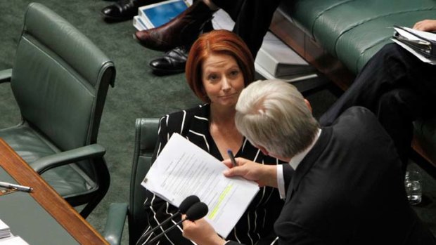 "It's possible Gillard wants to get into Rudd's area of responsibility just as much as he wants to get into hers".