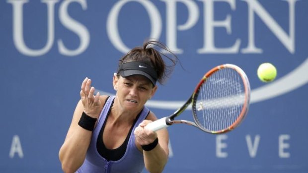 Counter-punch: Casey Dellacqua is set to crack the world's top 25.