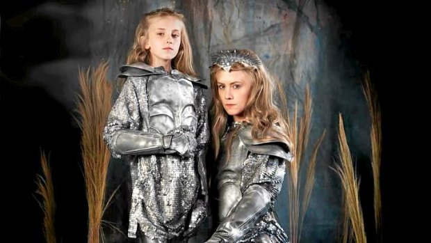 Bryony Kimmings and her niece Taylor in <i>Credible Likeable Superstar Role Model</i>.