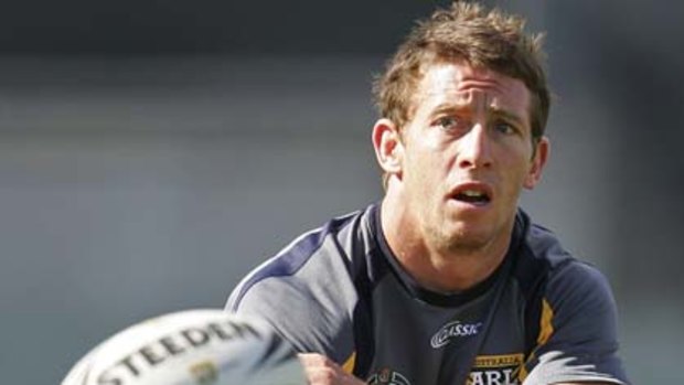 Able replacement ... Kangaroos utility Kurt Gidley might be switched to halfback for NSW.