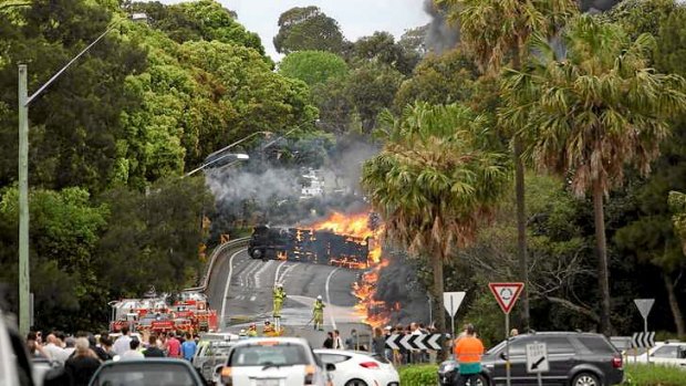 A 2013 crash in Mona Vale in Sydney in which two people died.