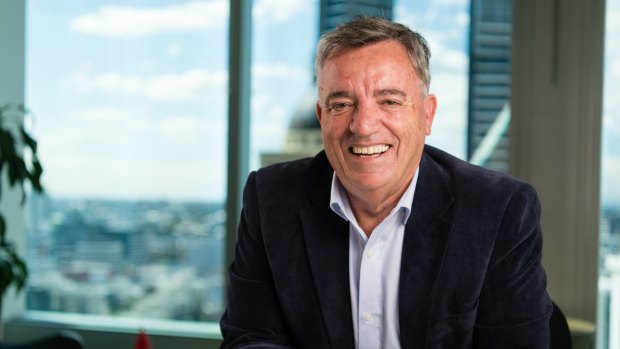 Alister Robertson, 66, who just started a new job with PwC. 