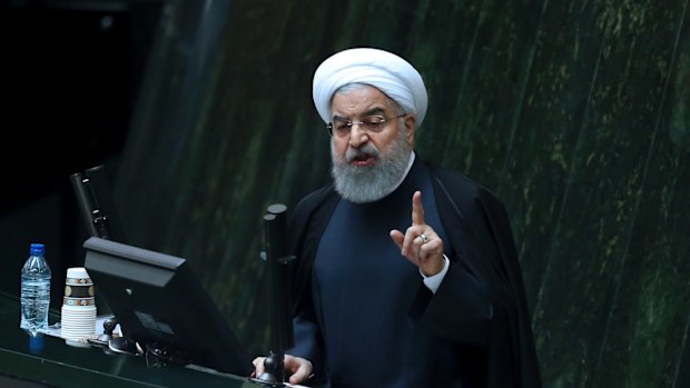 Iranian President Hassan Rouhani.