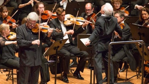 Expensive excellence: Vladimir Ashkenazy conducts a 2013 concert by the Sydney Symphony Orchestra.