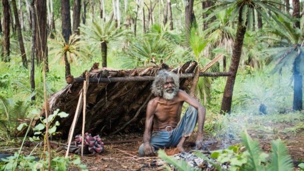 Charlie (David Gulpilil) in a scene from Rolf de Heer's <i>Charlie's Country</i>.