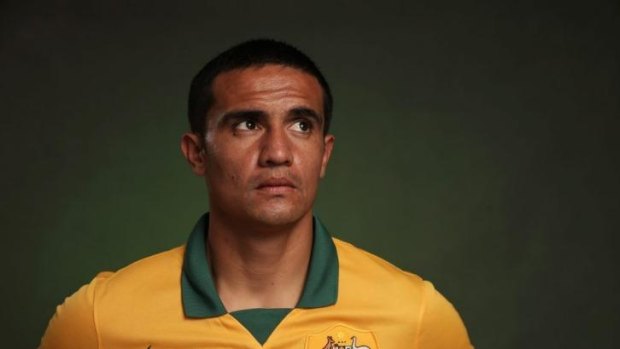 Honoured: Tim Cahill will skipper the Socceroos for the first time.