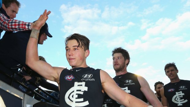 Patrick Cripps has been a highlight for the Blues this year. 