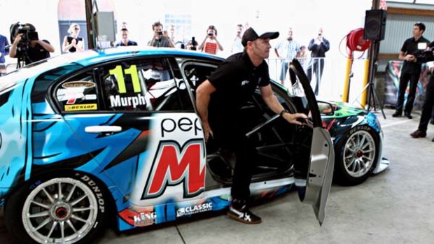 Stepping out ... Greg Murphy will drive a new car operating as part of the Holden-driving Kelly Racing team.