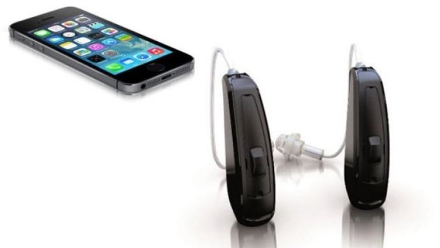 ReSound's LiNX "Made for iPhone" hearing aid.