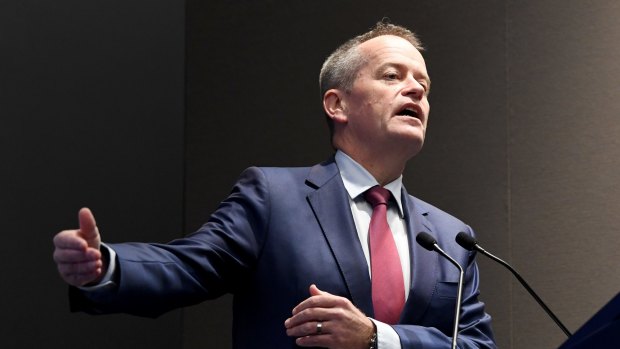 Bill Shorten said while Labor backed the tax cut for businesses with turnover below $2 million, the tax cut for bigger businesses was misdirected.