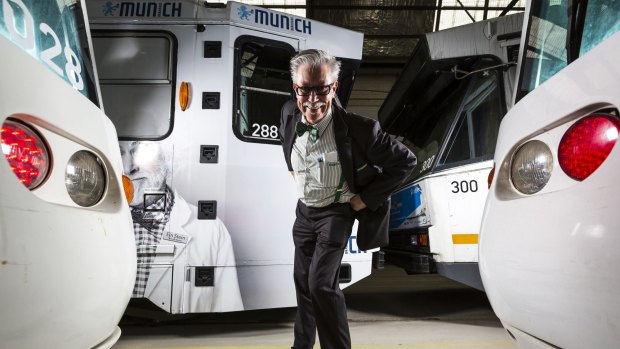 Tram driver Bruce Whalley wants to bring joy and connection to his passengers.
