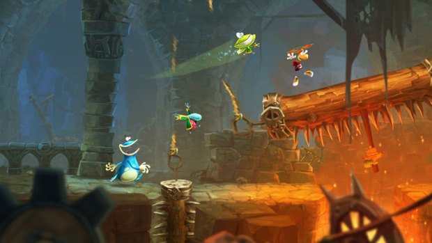 Every imaginative stage in Rayman Legends brings varied challenges and giggles.