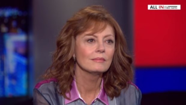 Susan Sarandon discusses Bernie Sanders on 'All In with Chris Hayes' on MSNBC.