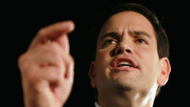 Marco Rubio ... touted as a future president.