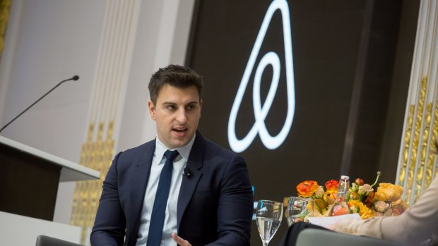 Brian Chesky, chief executive officer and co-founder of Airbnb.