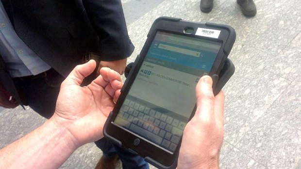 A new app will put information at the hands of cops on the beat.
