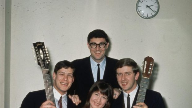 The Seekers in their early years.