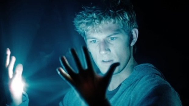 Two hands, light work: Alien-on-earth John Smith (Alex Pettyfer) discovers he has superhero powers in the wannabe franchise film I Am Number Four.
