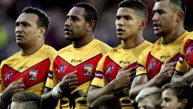 Rewarded: Papua New Guinea is a league stronghold.