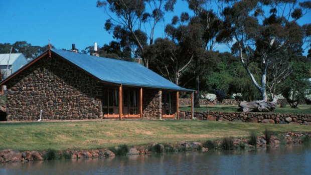 Holiday hook: Catch your own trout in one of the ponds at Tuki Retreat, then have it cooked in the rustic stables-restaurant.