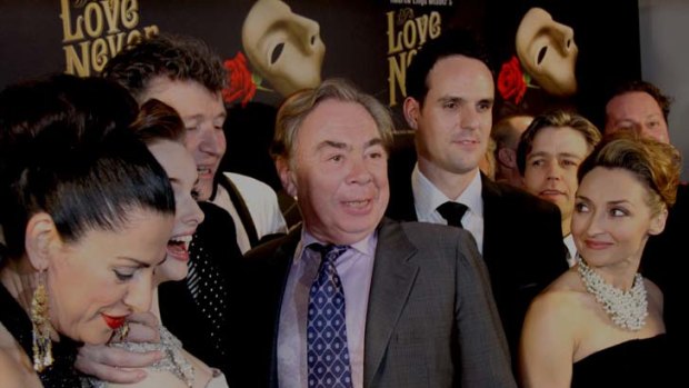 Andrew Lloyd Webber at the Australian Premiere of <i>Love Never Dies</i> at The Regent Theatre after party.